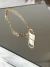 Pulseira com Cadeado Amor - Banho de Ouro na internet