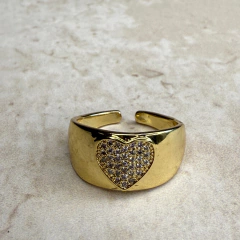 Anillo Corazon camiomn blanco - comprar en línea