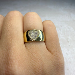 Anillo Corazon camiomn blanco en internet