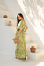 Vestido Longo Verde Boho Premium com Renda e Lurex - loja online