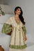 Vestido Longo Boho Verde com Laise e Babado - loja online