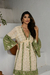 Vestido Longo Boho Verde com Laise e Babado - comprar online