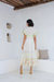 Vestido Longo Boho Rosa com Bordado de Flor e Tassel - Muzi Oficial