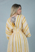 Vestido Longo Boho Amarelo com Aplique de Franja e Tassel na internet