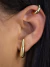 Brinco Gota Alongada Banhado a Ouro 18K na internet