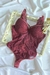 2002 Body de Bojo com Strappy trabalhado em Tulle liso e poa