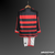 Kit Infantil Adidas Flamengo 2024/25 - Manga Longa - Home - HYPEFUT