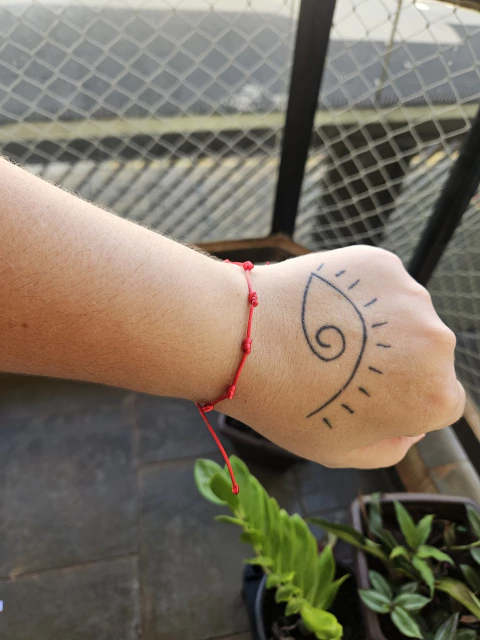 Pulseira 7 nós
