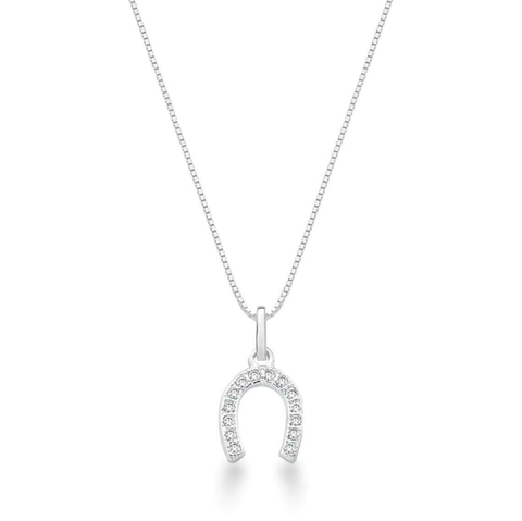 Colar Ferradura Cravejada