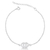 Pulseira com Dois Círculos Cravejados - comprar online
