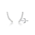 Brinco Ear Cuff Cravejado - Mini