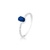 Anel Pedra Azul Oval - comprar online