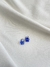 Aros Nepal silver Blue - comprar online