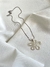 Collar Flowers Silver - comprar online