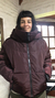 Campera puffer con corderito - tienda online