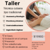 Taller de masaje de técnica cubana