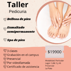 Taller de uñas de pedicuría