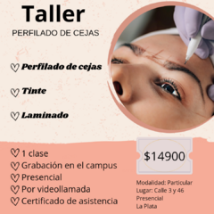 Taller de perfilado de cejas