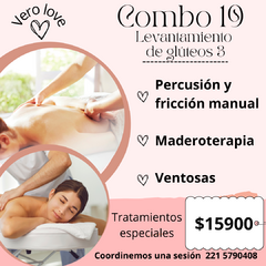 Levantamiento de gluteos combos especiales - Vero love