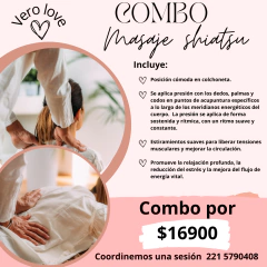 Masaje Shiatsu - comprar online