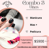 Manicura mas pedicura