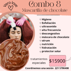 Mascarilla de chocolate