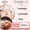 Perfilado laminado y tintes de cejas