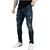 Calça Skinny Jeans Destroyed com Pigmento - Holding Power e Estilo - loja online