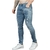 CALÇA SKINNY JEANS DESTROYED HOLDING POWER - Estilo Moderno