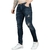 Calça Skinny Jeans Destroyed com Pigmento - Holding Power e Estilo