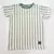 Remera rayada verde