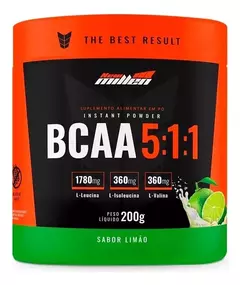 Bcaa Powder 5:1:1 - 200g - New Millen Sabor Limão - comprar online