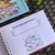 Caderno de Desenhos - Capivara Natalina - comprar online