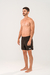 Boardshort Minimal Black - Riviera Studio