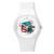 RELOJ SWATCH WHITE LACQUERED SUOW100