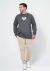 MOLETOM RAGLAN - PERMANECEI NO MEU AMOR - COR CHUMBO - loja online