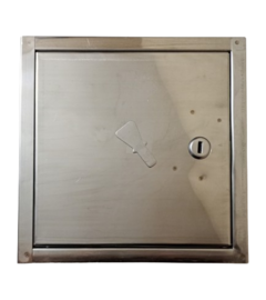 Puerta para llave de agua de 20x20 acero inoxidable