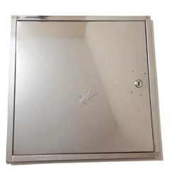 Puerta para llave de agua de 30x30 de acero inoxidable