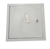 Puerta para llave de agua de 20x20 chapa epoxi blanca