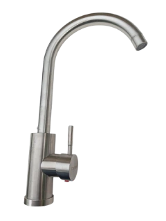 Grifería pico J satinado - comprar online