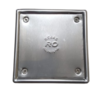 Tapa simple 9x9 4 tornillos