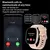 Relógio inteligente feminino Para android xiaomi esporte gps 1.83 ''hd amoled t - LOJASHOPPER