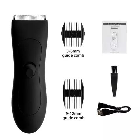 Mens Body Hair Trimmer para homens Bolas Mulheres Lady Shaver Depilação Bikini