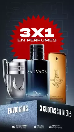 3X1 INVICTUS + SUAVAGE + ONE MILLION