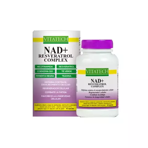 NAD+ Resveratrol Complex x 60 CAPS (Vitatech)