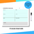 Planner de Refeições Imantado A4