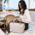 Bolsa Alba linho rose
