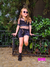 Conjunto Love Preto - Menina Casual - comprar online