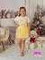 Conjunto Três Marias Amarelo | Menina Blogueirinha - comprar online
