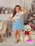 Conjunto Três Marias Azul | Menina Blogueirinha - comprar online